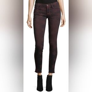 Etienne Marcel Denim Red Skinny with Stars Size 25
